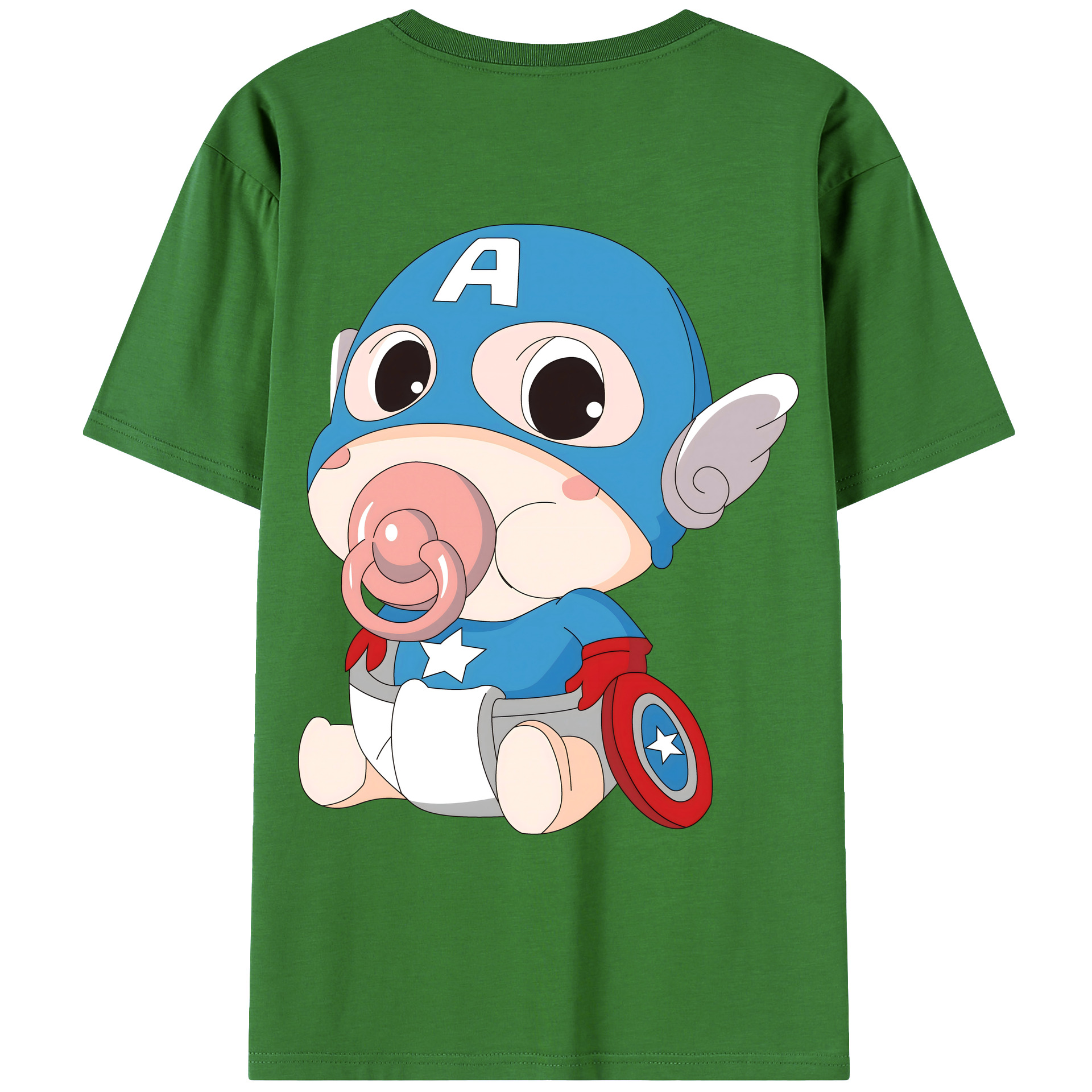 （画像用） アベンジャーズ The Avengers レディース半袖Tシャツ(バックプリント)